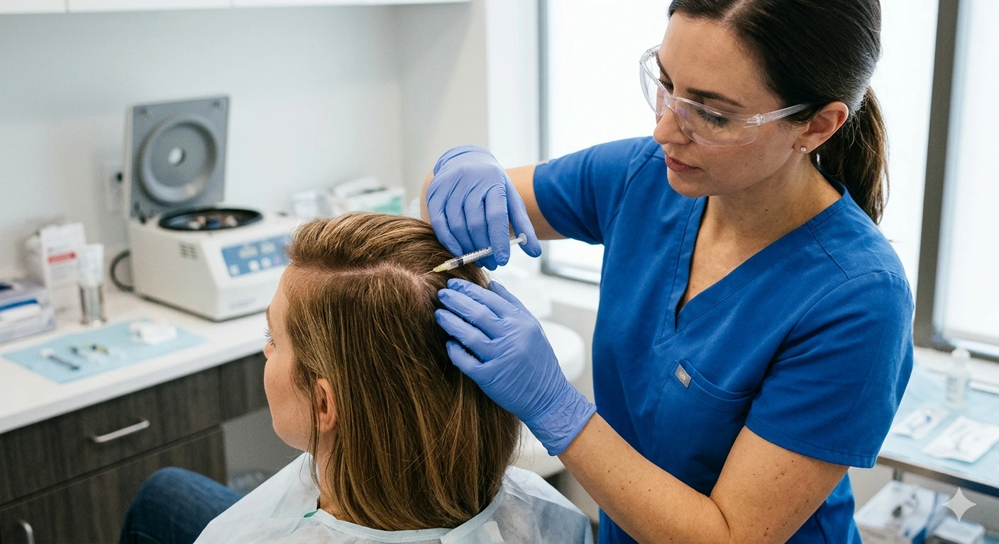 PRP Hair Treatment for Natural Regrowth”