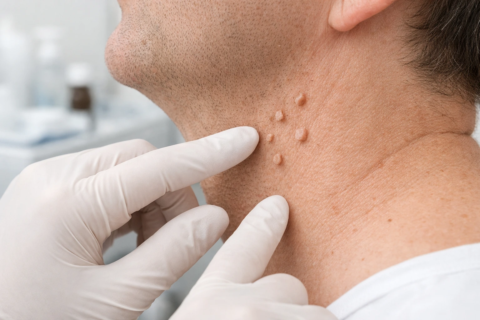 Skin Tags Examination