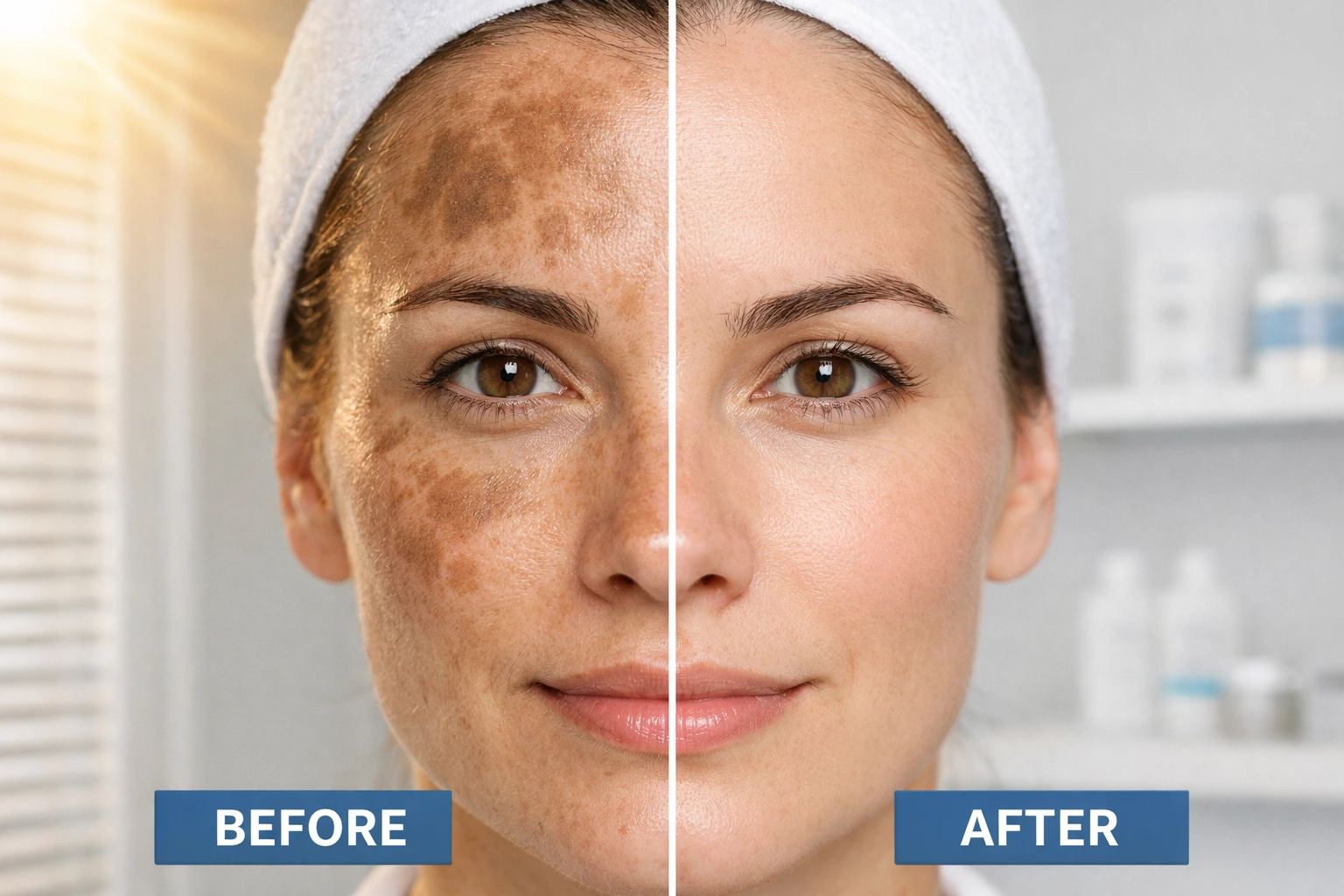 Forehead Pigmentation