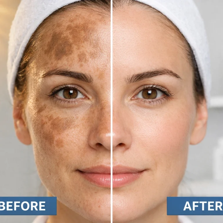 Forehead Pigmentation